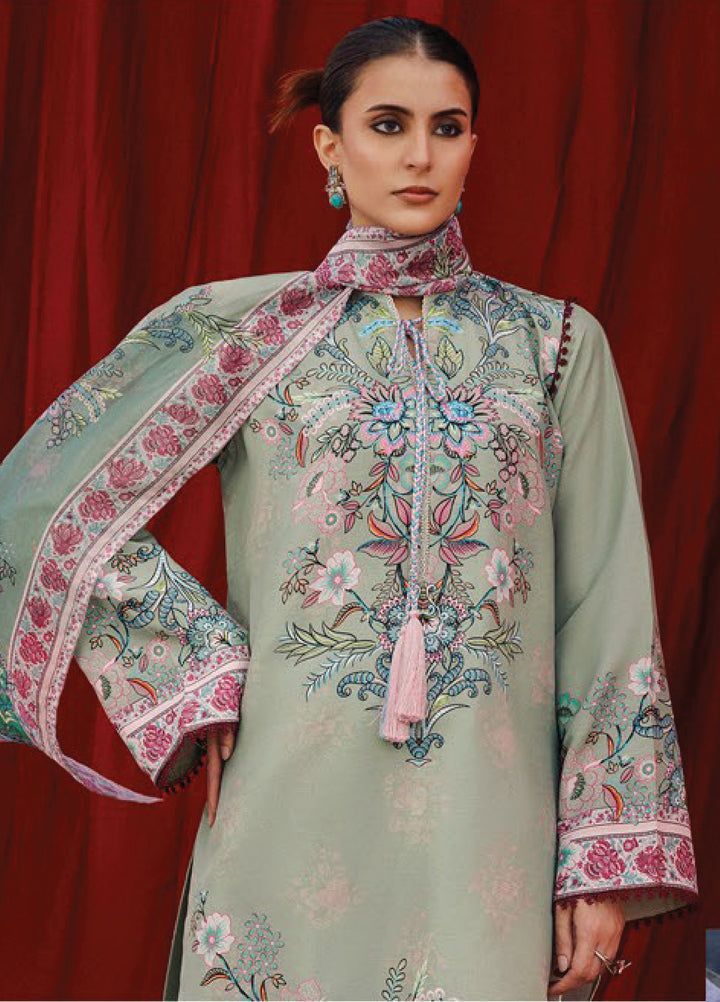 Aik Roz by Aik Atelier Unstitched Khaddar Printed Suits 3 Piece AIK25RK Look 06 - Winter Collection