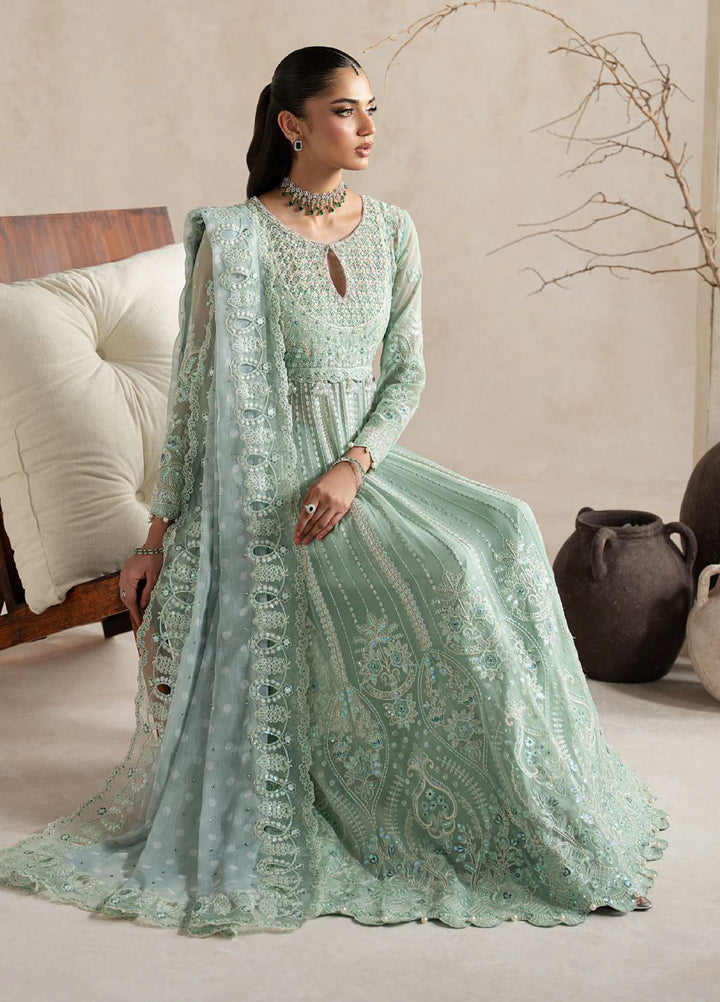 Gulaal Unstitched Embroidered Chiffon 3 Piece Suit GL26ULW Evaa D-56 - Wedding Collection