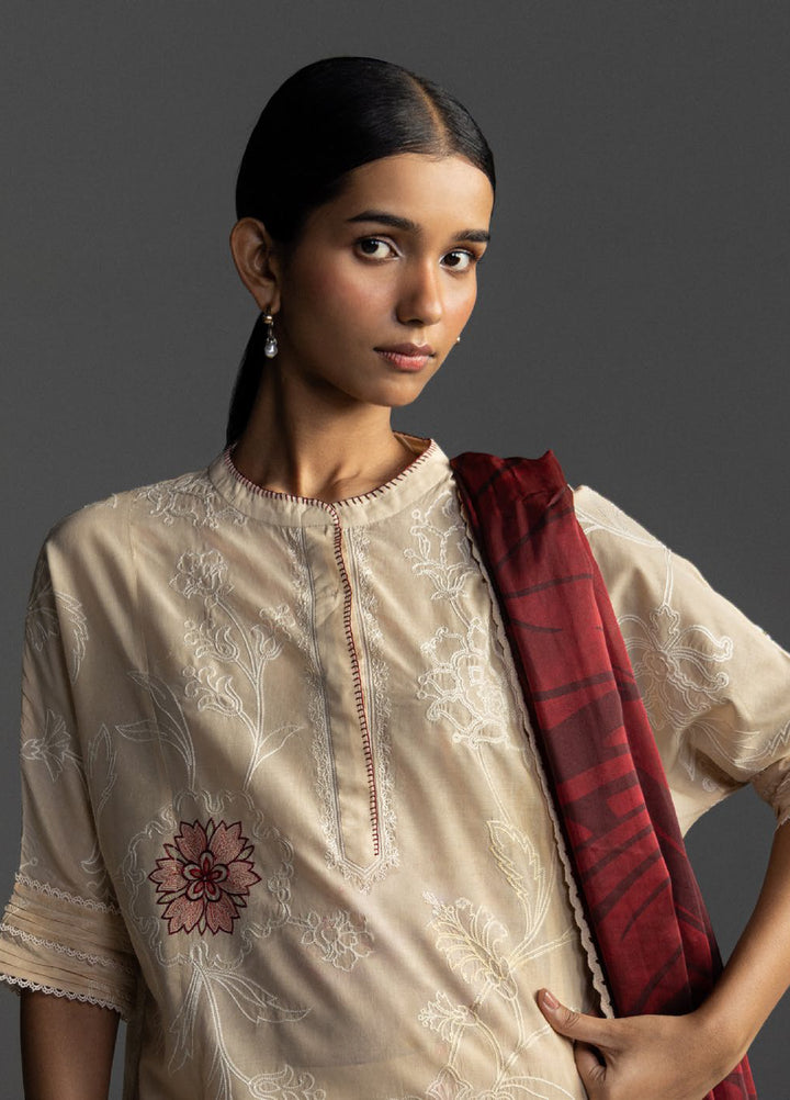 Coco by Zara Shahjahan Unstitched Embroidered Lawn 3 Piece Suit CZS26UL ISLA-4A - Summer Collection