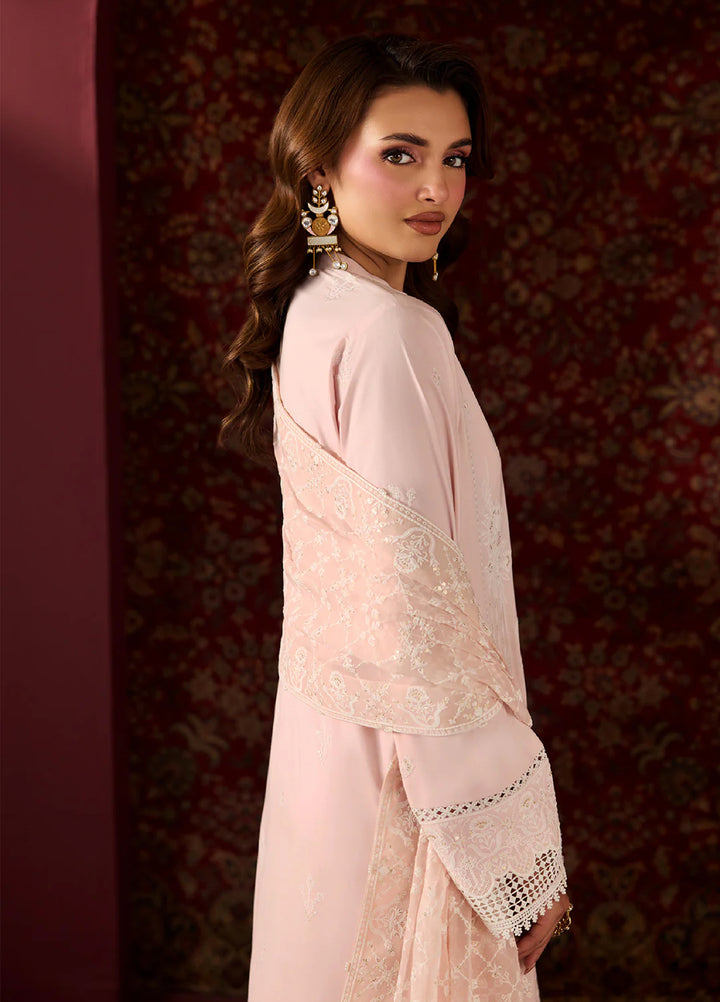 Alizeh Fashion Unstitched Embroidered Lawn 3 Piece Suit AF26ULE AF-EL-7058-CARMINE - Summer Collection