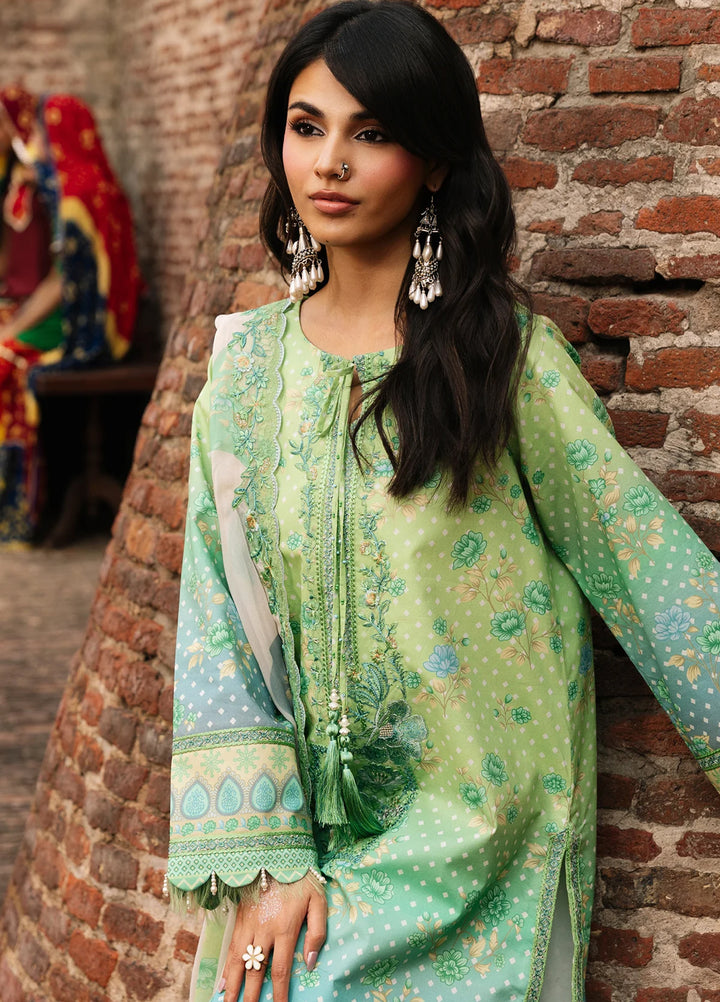 Chunri by Charizma Unstitched Embroidered Lawn 3 Piece Suit CHR26UCL CHN6-07 - Summer Collection