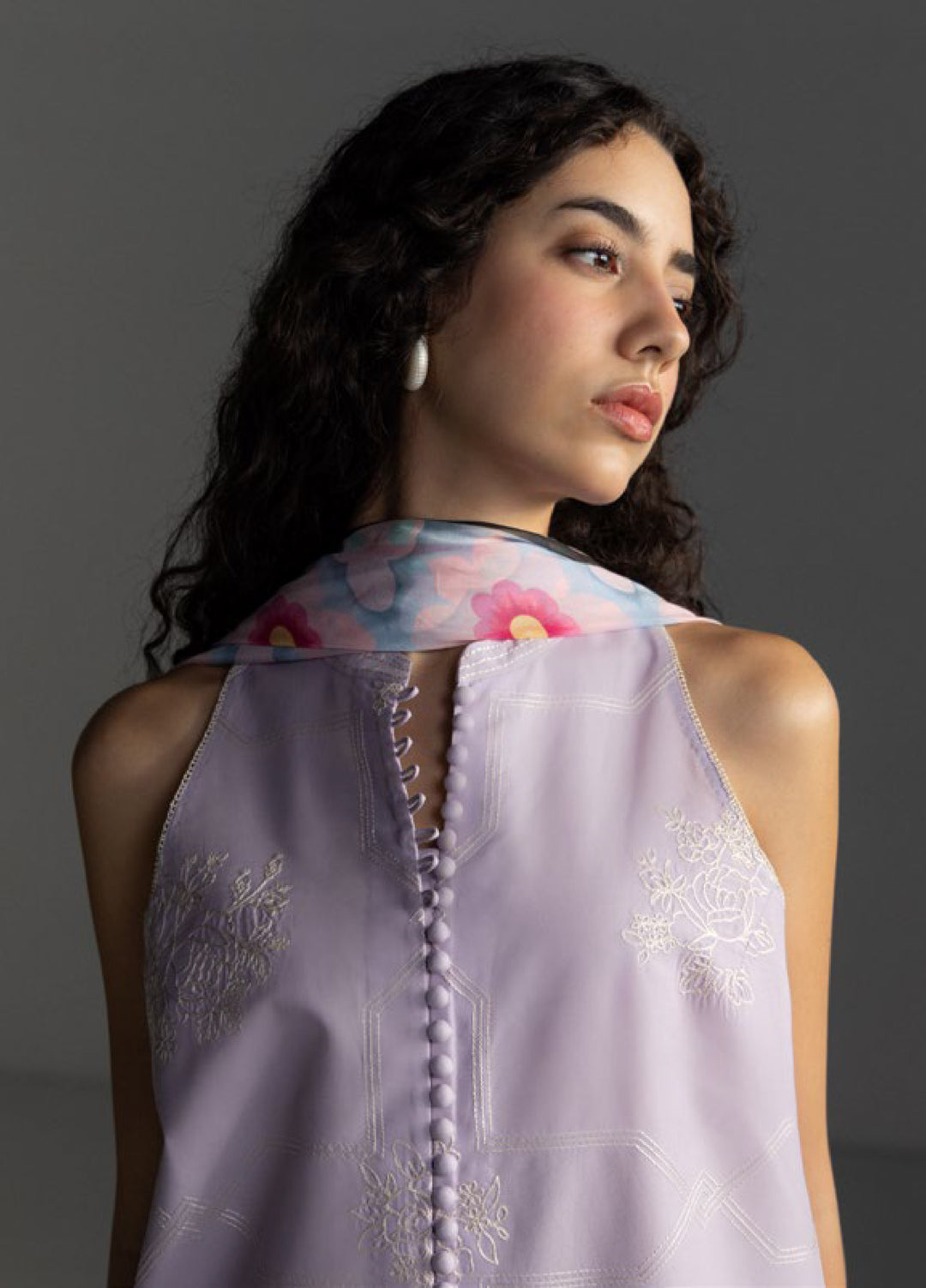 Coco by Zara Shahjahan Unstitched Embroidered Lawn 3 Piece Suit CZS26UL RIVAE-1A - Summer Collection