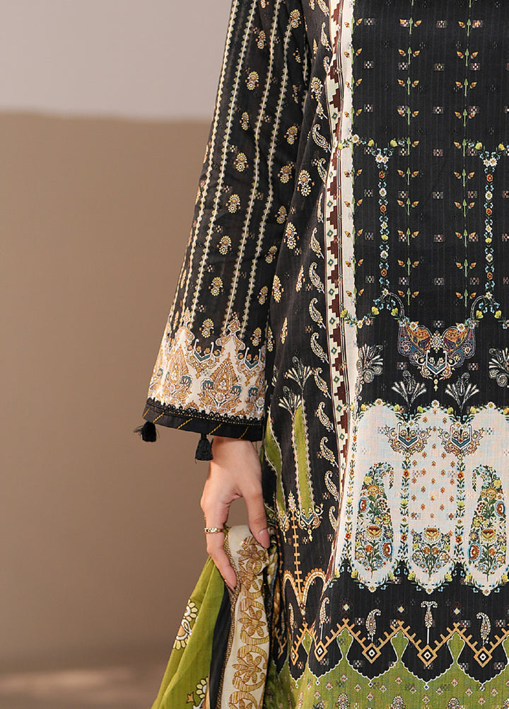 Regalia Textile Unstitched Printed Jacquard Lawn 3 Piece Suit RG26PUJL D-5 - Summer Collection