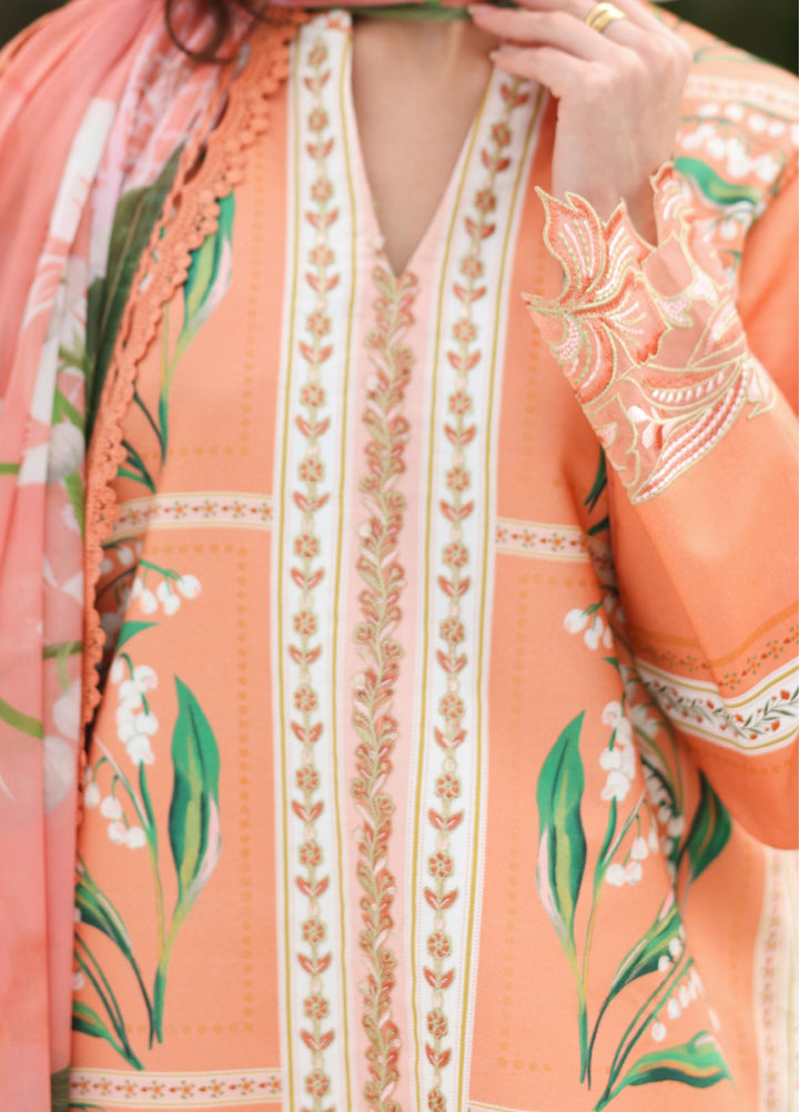 Rang Rasiya Lifestyle Lawn Unstitched Embroidered 3 Piece Suit RR25ULS MELLOW - Summer Collection