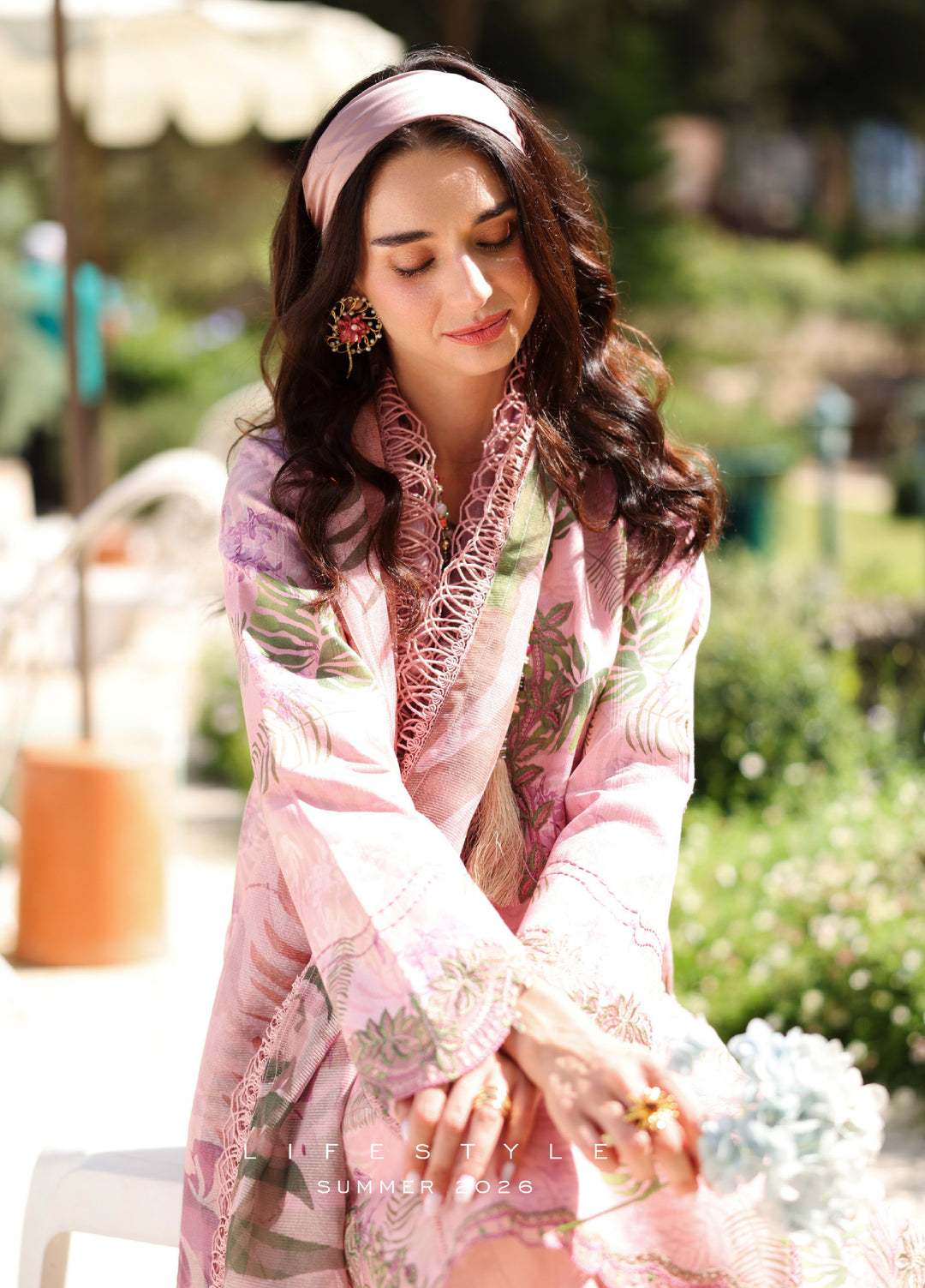 Rang Rasiya Lifestyle Lawn Unstitched Embroidered 3 Piece Suit RR25ULS IVY - Summer Collection