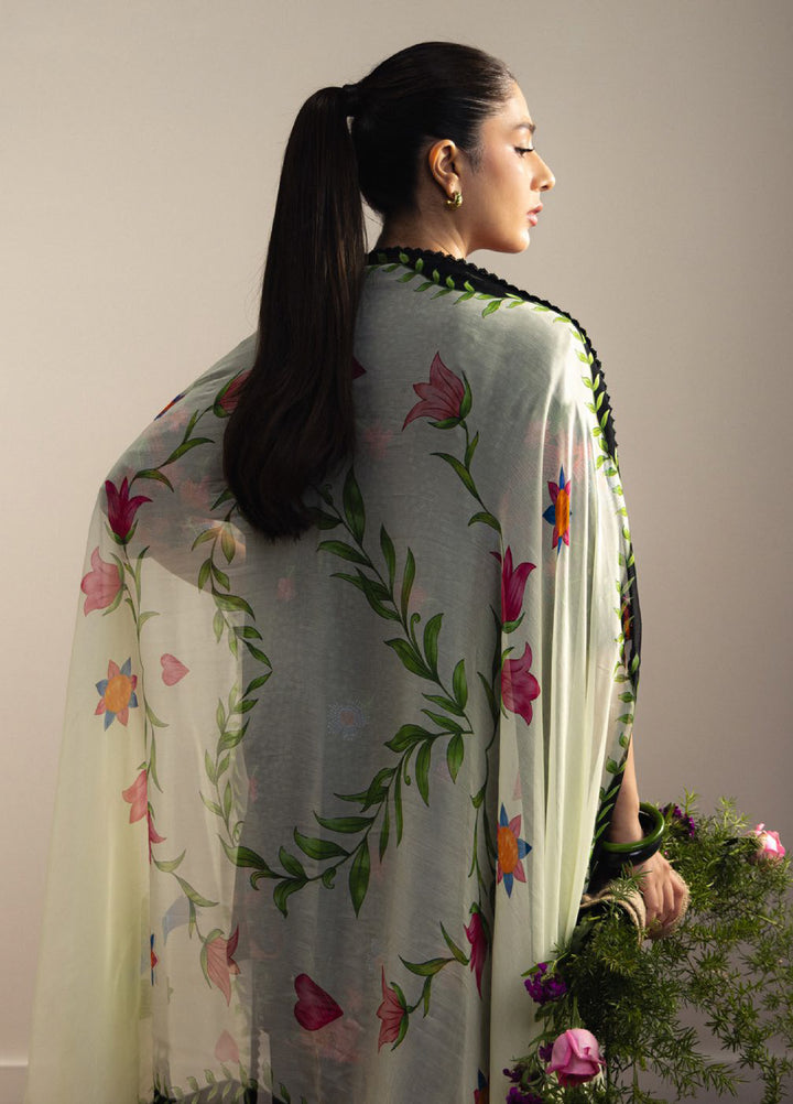Coco by Zara Shahjahan Unstitched Printed Lawn 3 Piece Suit CZS26ULV ASAHI-2A - Summer Collection