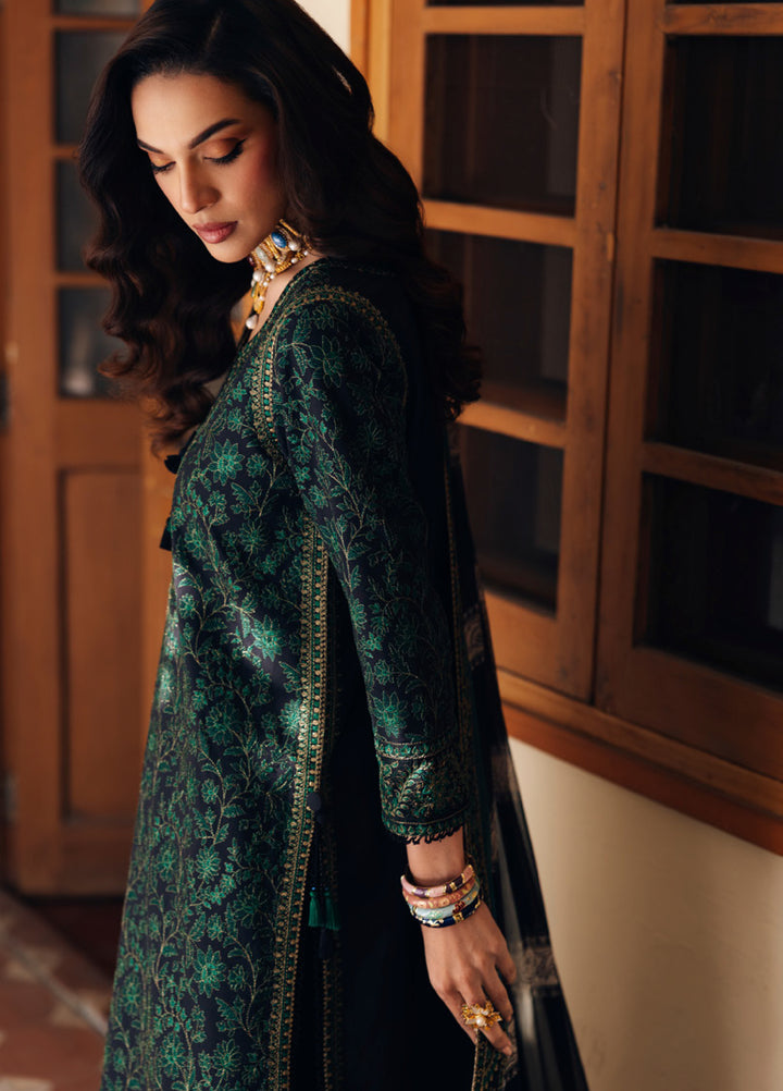 Charizma Unstitched Embroidered Luxury Lawn 3 Piece Suit CHR26ULL ED6-02 - Eid Collection