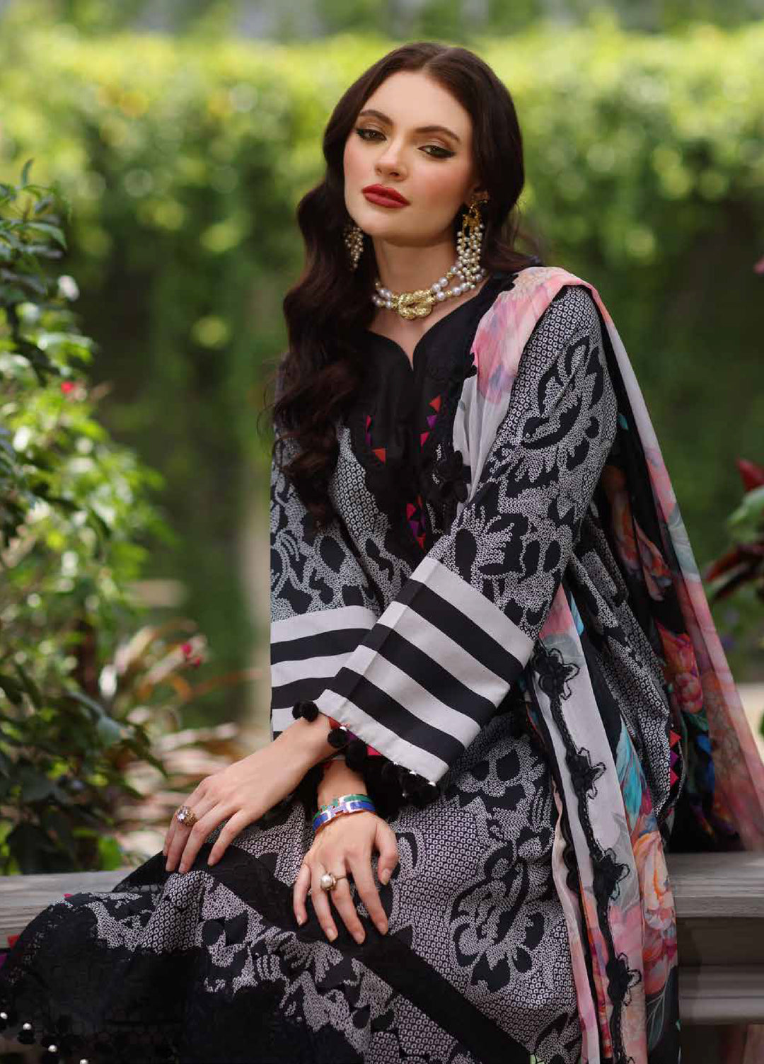 Aghaz e Nou by Charizma Unstitched Embroidered Lawn 3 Piece Suit CHR26UA AG6-07 - Summer Collection