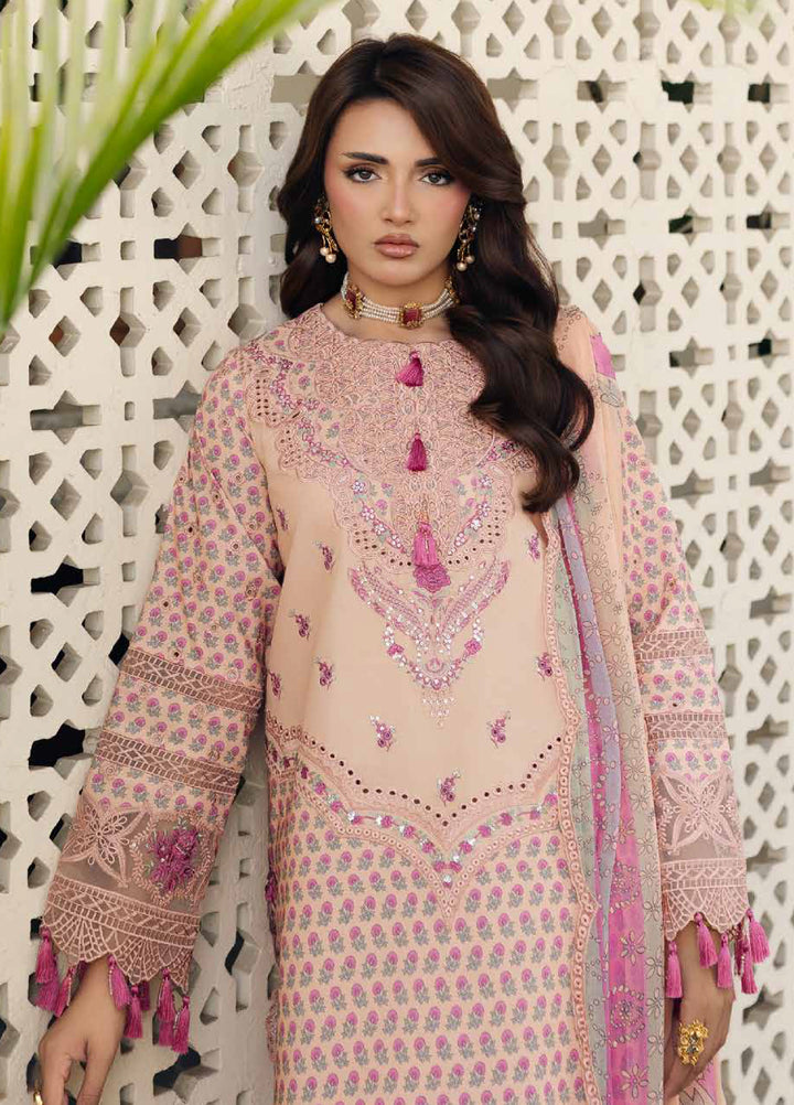 Sun Shine by Charizma Unstitched Embroidered Lawn 3 Piece Suit CHR26ULS CSN6-12 - Summer Collection
