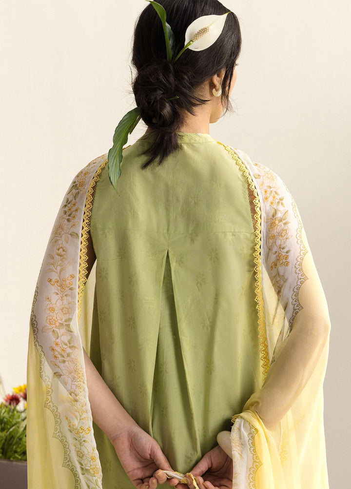 Coco by Zara Shahjahan Unstitched Embroidered Lawn 3 Piece Suit CZS26UCLP INES-6B - Eid Collection