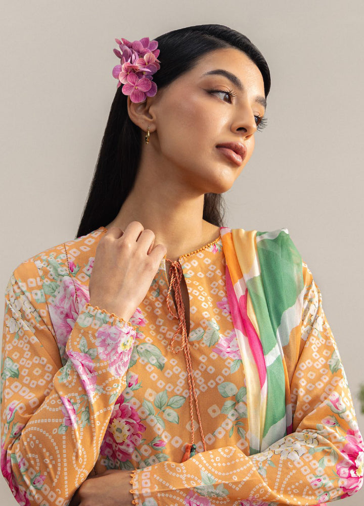 Coco by Zara Shahjahan Unstitched Printed Lawn 3 Piece Suit CZS26ULV KOHANA-4A - Summer Collection