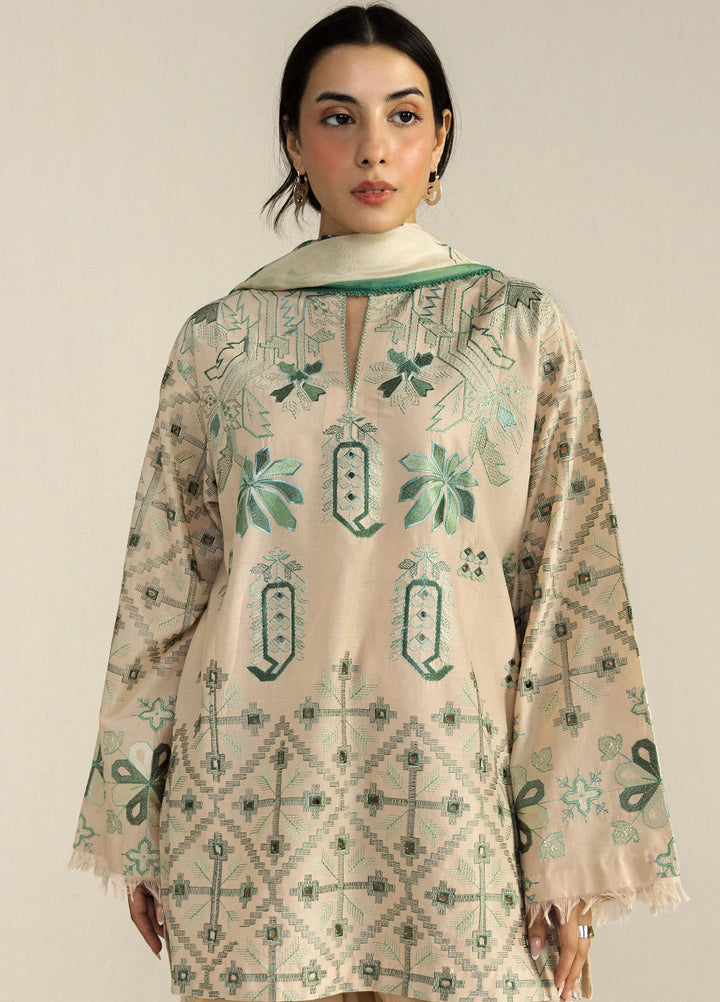 Coco by Zara Shahjahan Unstitched Embroidered Lawn 3 Piece Suit CZS26UCLP SOREN-9B - Eid Collection