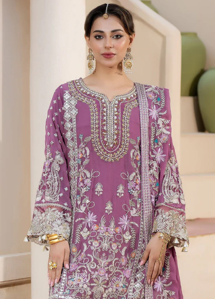 Sahellian by Meerak Women Pret Luxury Chiffon 4 Piece Shireen - Formals Collection