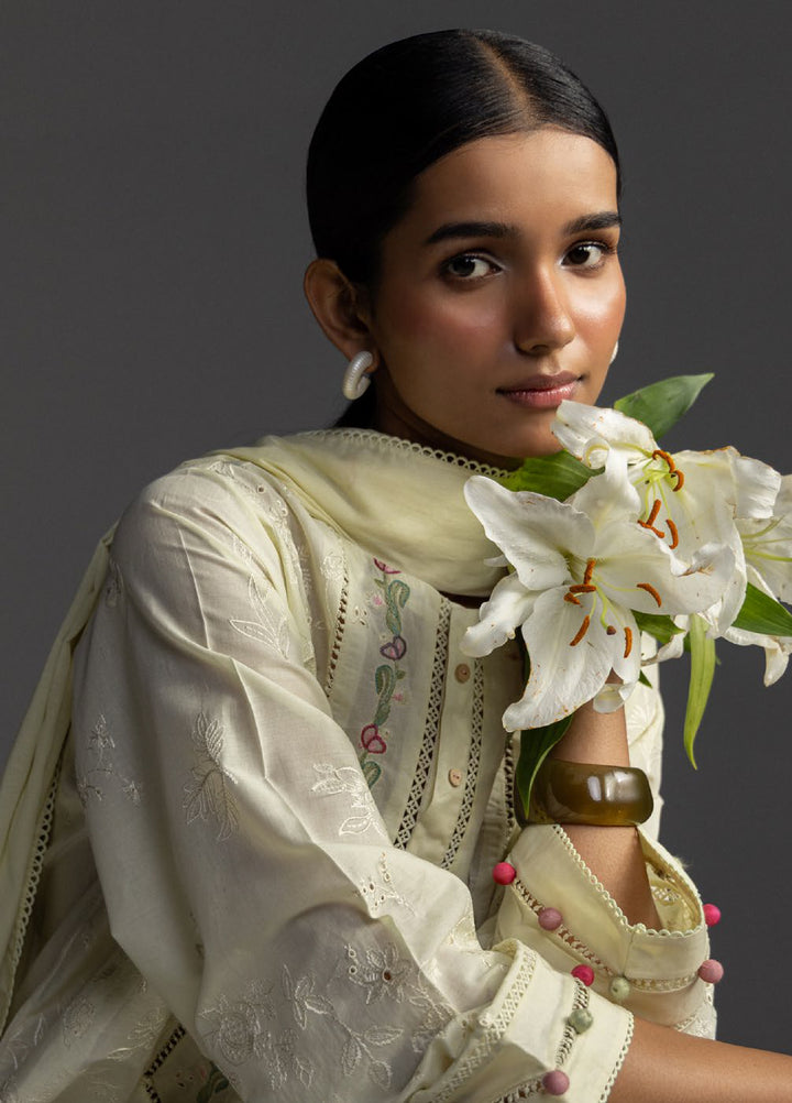 Coco by Zara Shahjahan Unstitched Embroidered Lawn 3 Piece Suit CZS26UL LIORA-8B - Summer Collection