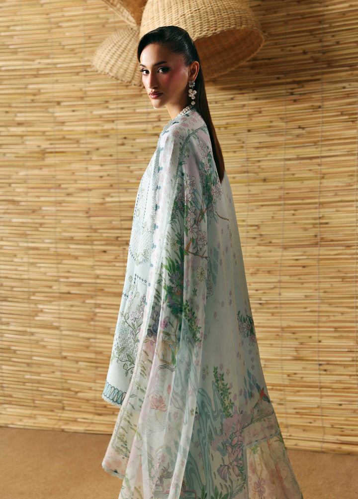 Sable Vogue Unstitched Embroidered Lawn 3 Piece Suit SV26ULL SL-09-26-V2 - Festive Collection