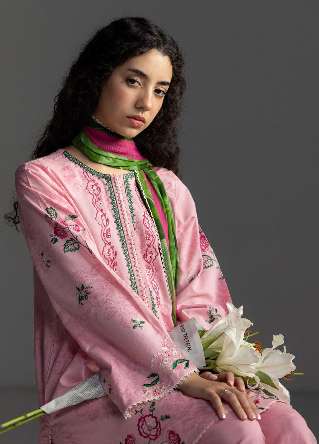 Coco by Zara Shahjahan Unstitched Embroidered Jacquard 3 Piece Suit CZS26UL MIRO-2A - Summer Collection