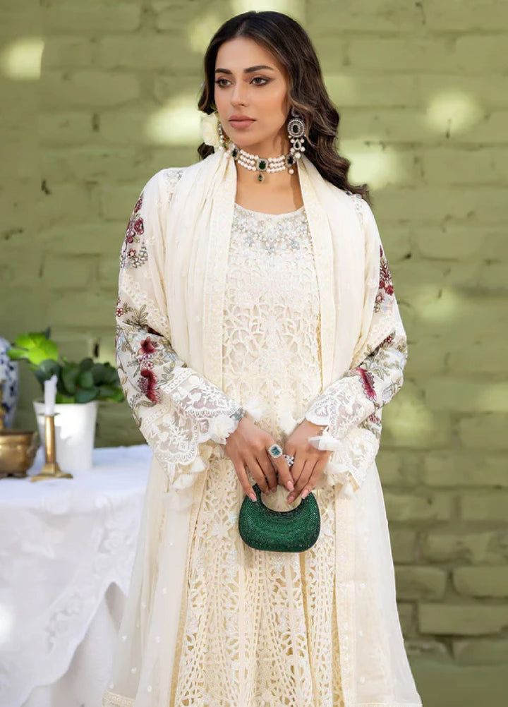 Sahellian by Meerak Women Pret Luxury Chiffon 4 Piece Chandni - Formals Collection