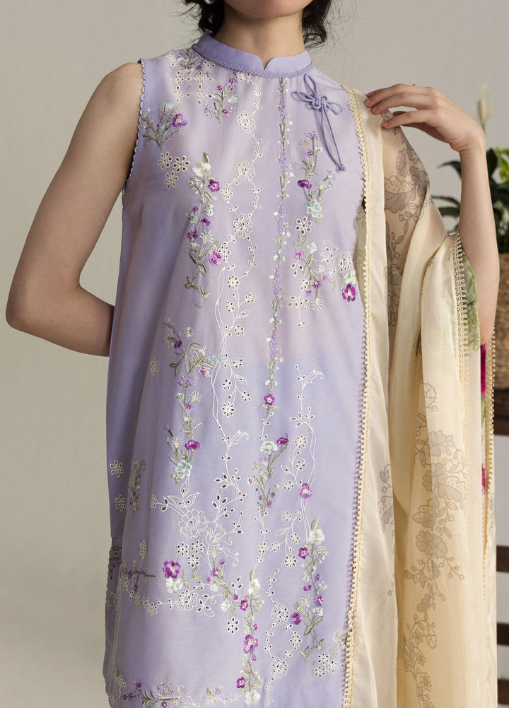 Coco by Zara Shahjahan Unstitched Embroidered Lawn 3 Piece Suit CZS26UCLP YURA-3B - Eid Collection