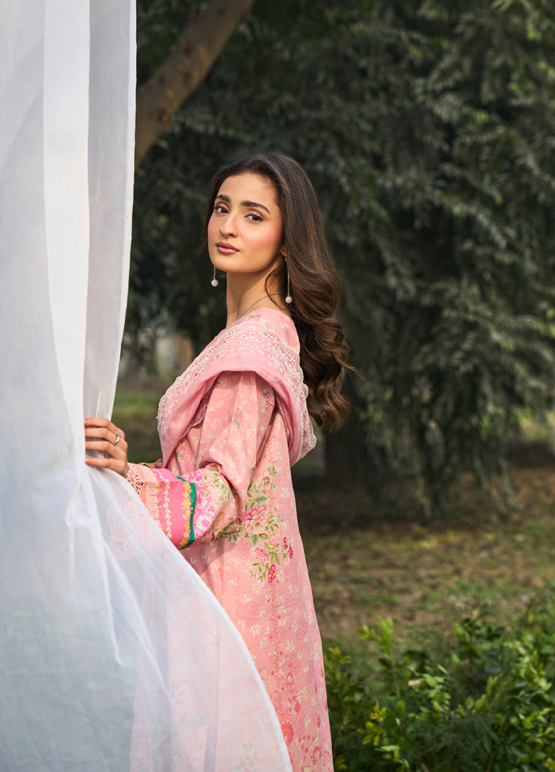 Raha Summer Prints by RajBari Unstitched Printed Lawn 3 Piece Suit RB26URS D-01 - Summer Collection