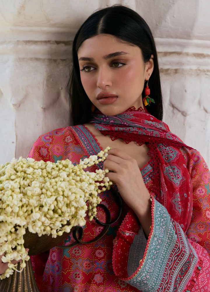 Angan by Kahf Unstitched Printed Lawn 3 Piece Suit KHF26ULA TABEER KPS-3A - Festive Collection