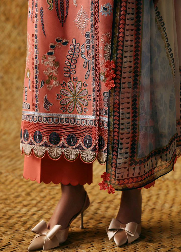 Sable Vogue Unstitched Embroidered Lawn 3 Piece Suit SV26ULL SL-03-26-V2 - Festive Collection
