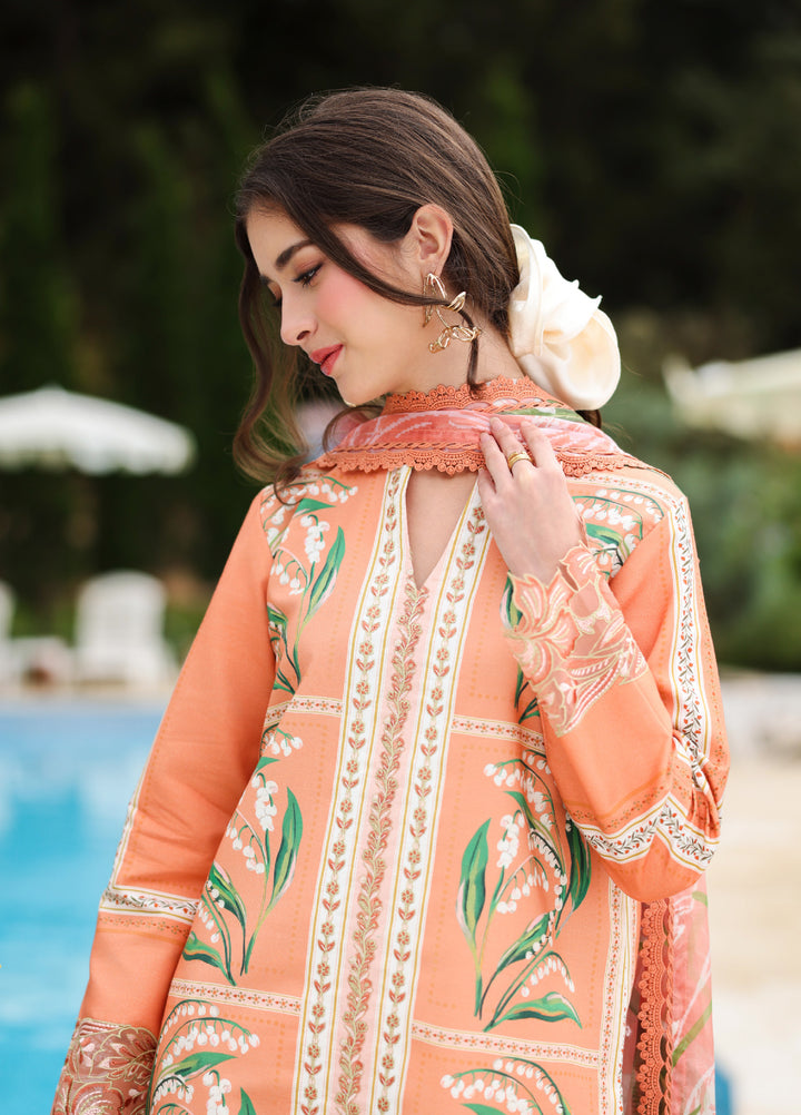 Rang Rasiya Lifestyle Lawn Unstitched Embroidered 3 Piece Suit RR25ULS MELLOW - Summer Collection