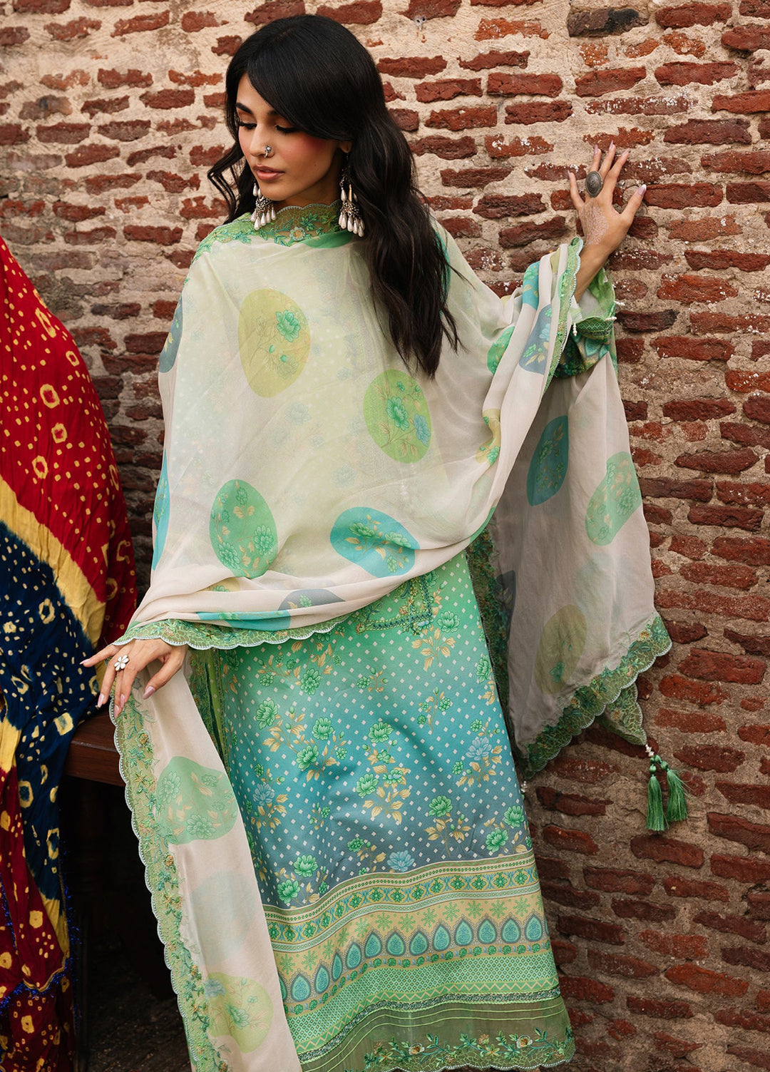 Chunri by Charizma Unstitched Embroidered Lawn 3 Piece Suit CHR26UCL CHN6-07 - Summer Collection