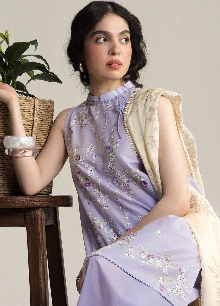 Coco by Zara Shahjahan Unstitched Embroidered Lawn 3 Piece Suit CZS26UCLP YURA-3B - Eid Collection