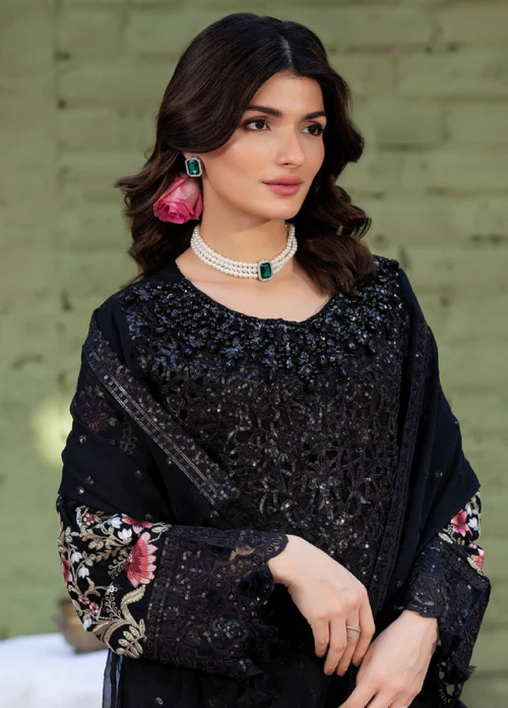 Sahellian by Meerak Women Pret Luxury Chiffon 4 Piece Afsana - Formals Collection