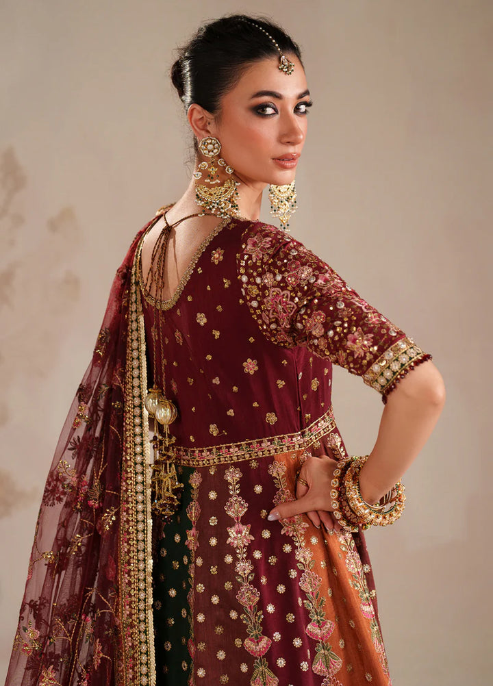 Chantelle by Baroque Unstitched Embroidered Raw Silk 3 Piece Suit BQ26UFC UF-4366 - Festive Collection
