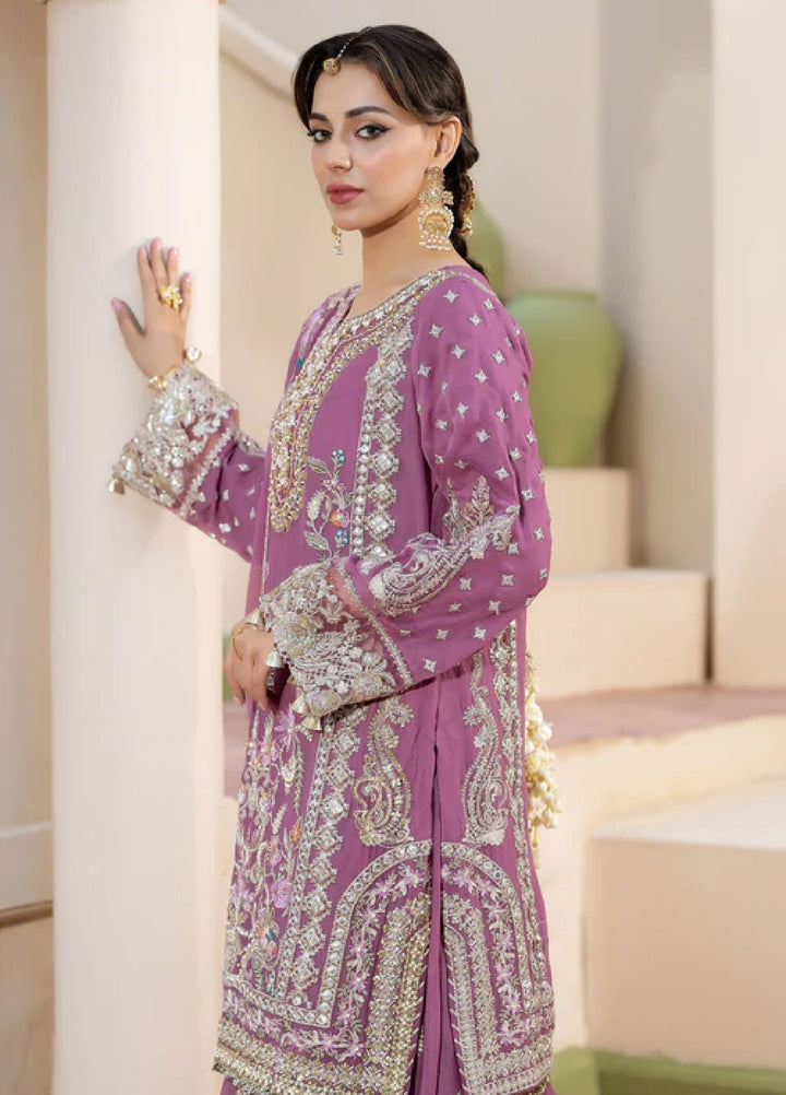 Sahellian by Meerak Women Pret Luxury Chiffon 4 Piece Shireen - Formals Collection