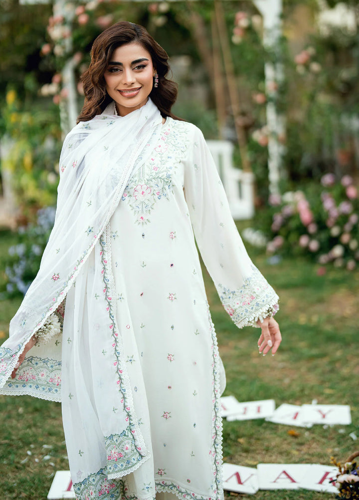 Lamhay by Dhanak Pret Swiss Voile 3 Piece DHN26PSV DC-2584 - Summer Collection