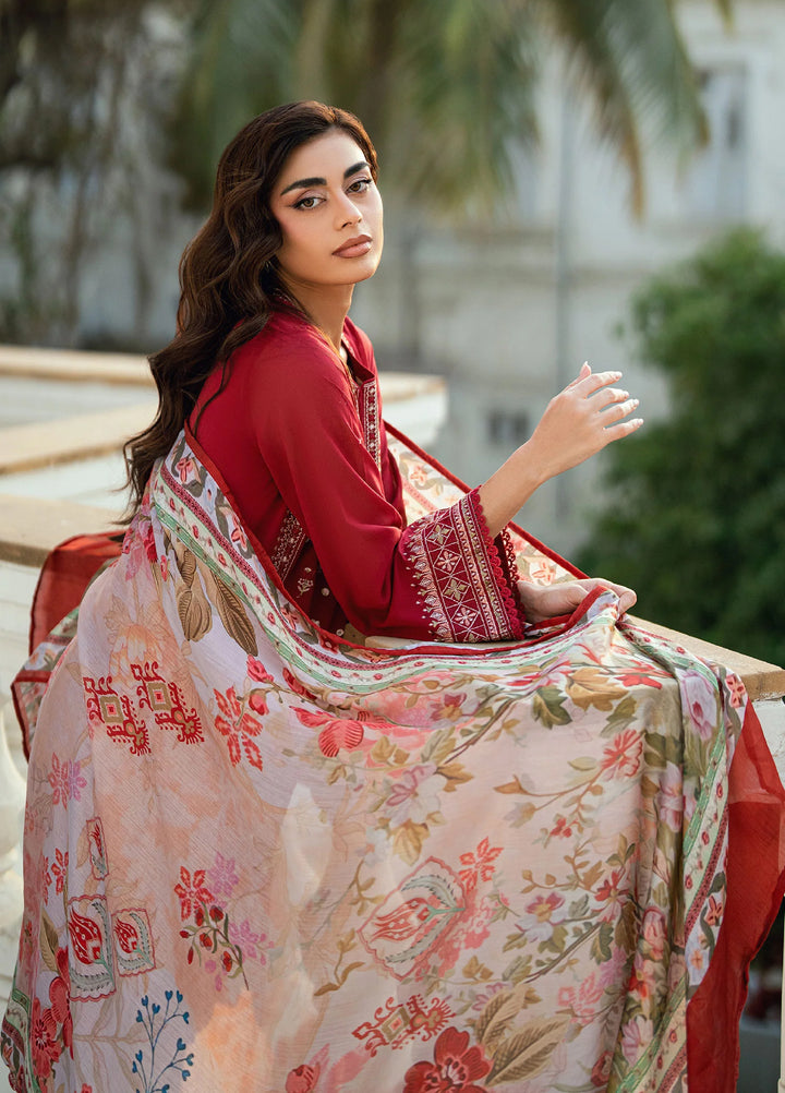 Lamhay by Dhanak Pret Swiss Voile 3 Piece DHN26PSV DC-2579 - Summer Collection