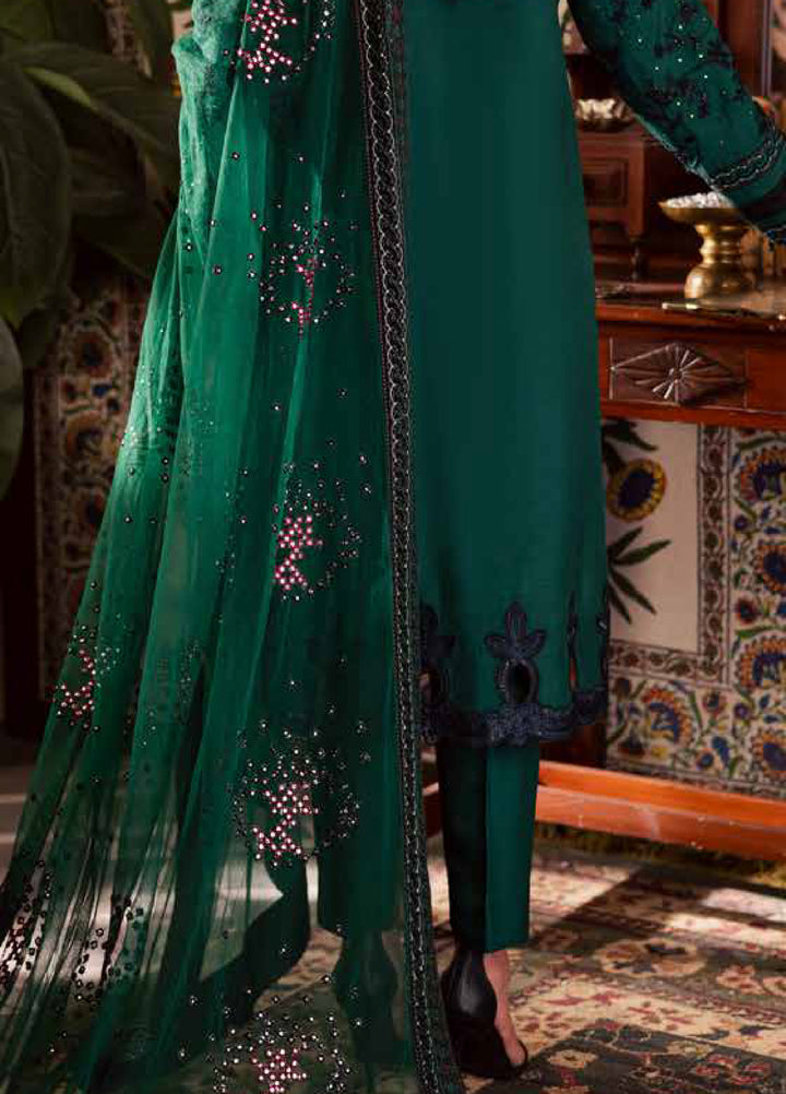 Nureh Nur Mahal The Silk Edit Unstitched Suits 3 Piece NU25NM NE-196 - Festive Collection