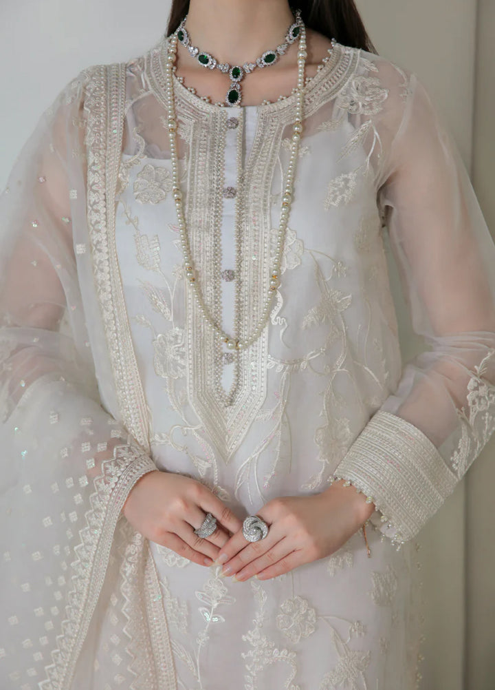 Chantelle by Baroque Unstitched Embroidered Chiffon 3 Piece Suit BQ26UFC BQU-UF-D-186 - Festive Collection