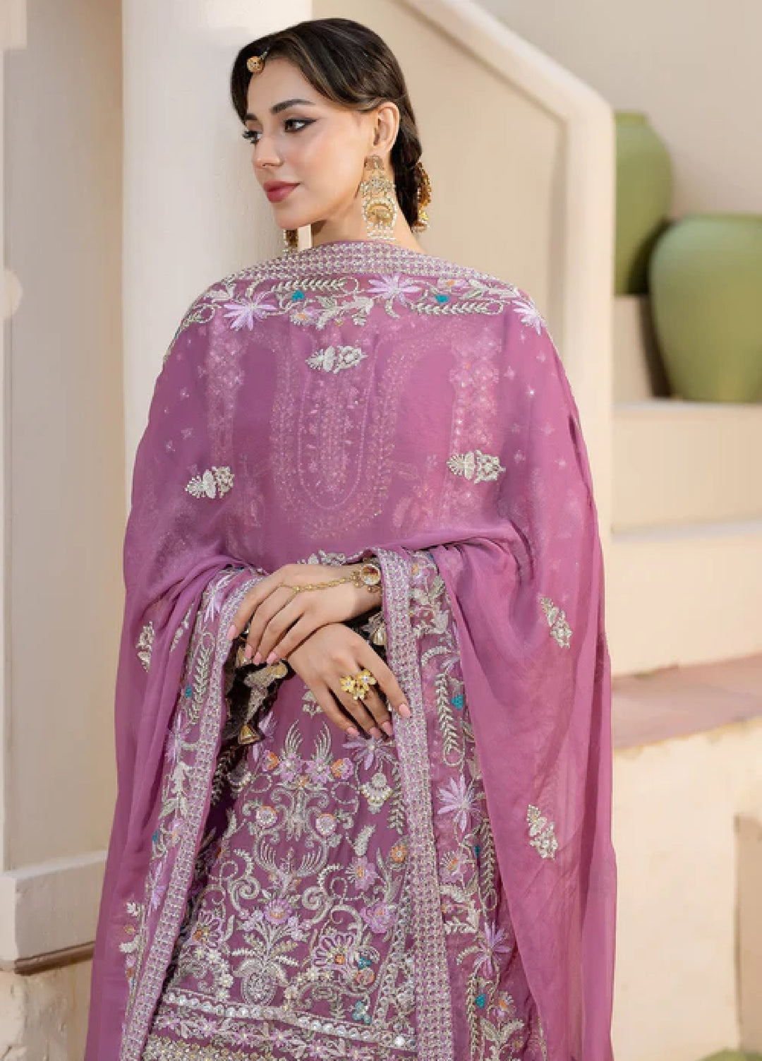 Sahellian by Meerak Women Pret Luxury Chiffon 4 Piece Shireen - Formals Collection