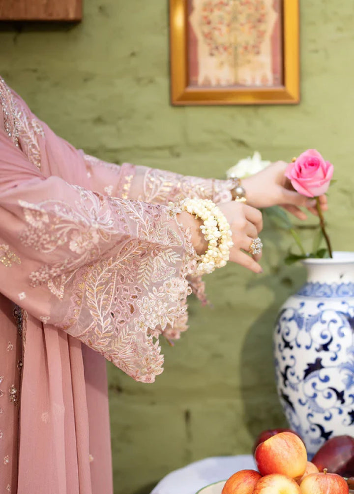 Sahellian by Meerak Women Pret Luxury Chiffon 4 Piece Rukhsar - Formals Collection