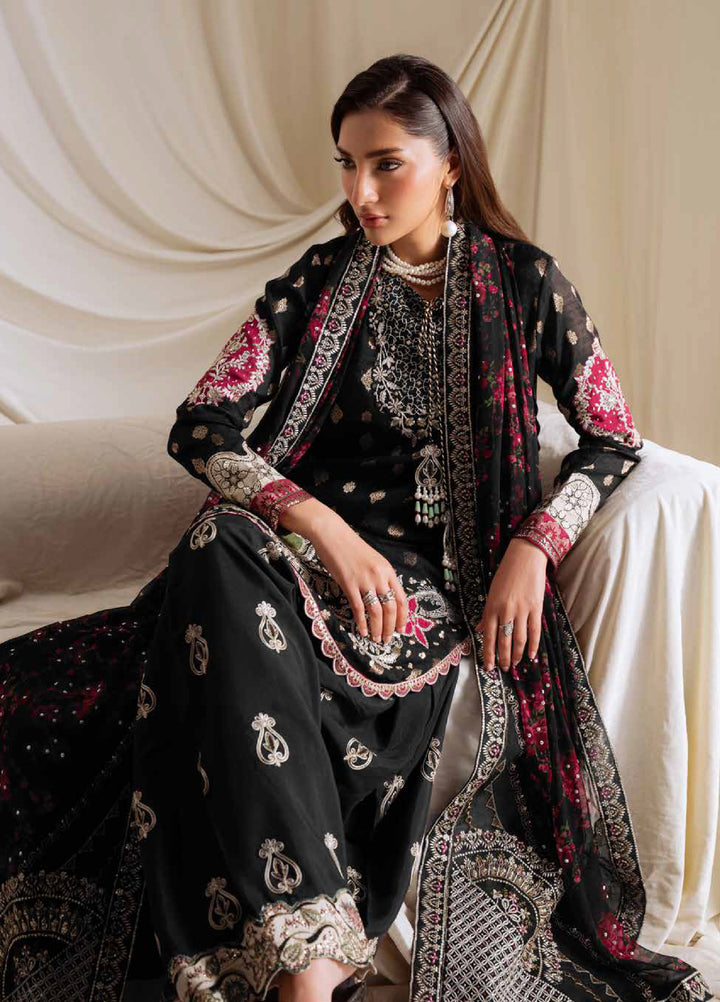Omara By Nureh Unstitched Embroidered Jacquard 3 Piece Suit NU26OUF NEL- 95 - Festive Collection