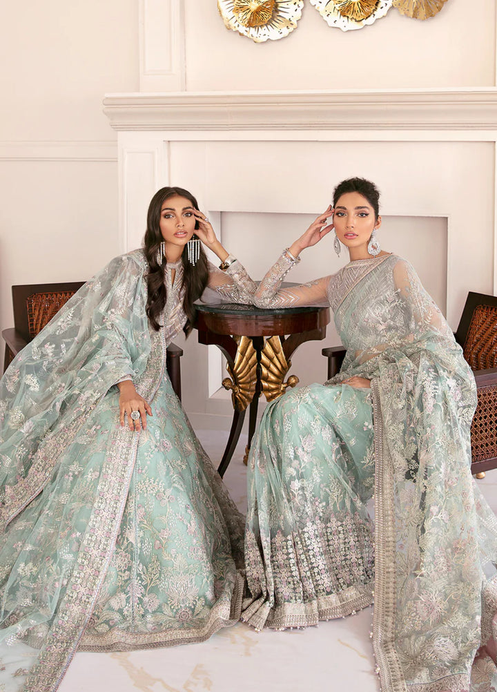 Chantelle by Baroque Unstitched Embroidered Net 3 Piece Suit BQ26UFC BQU-CH08-D10 - Festive Collection