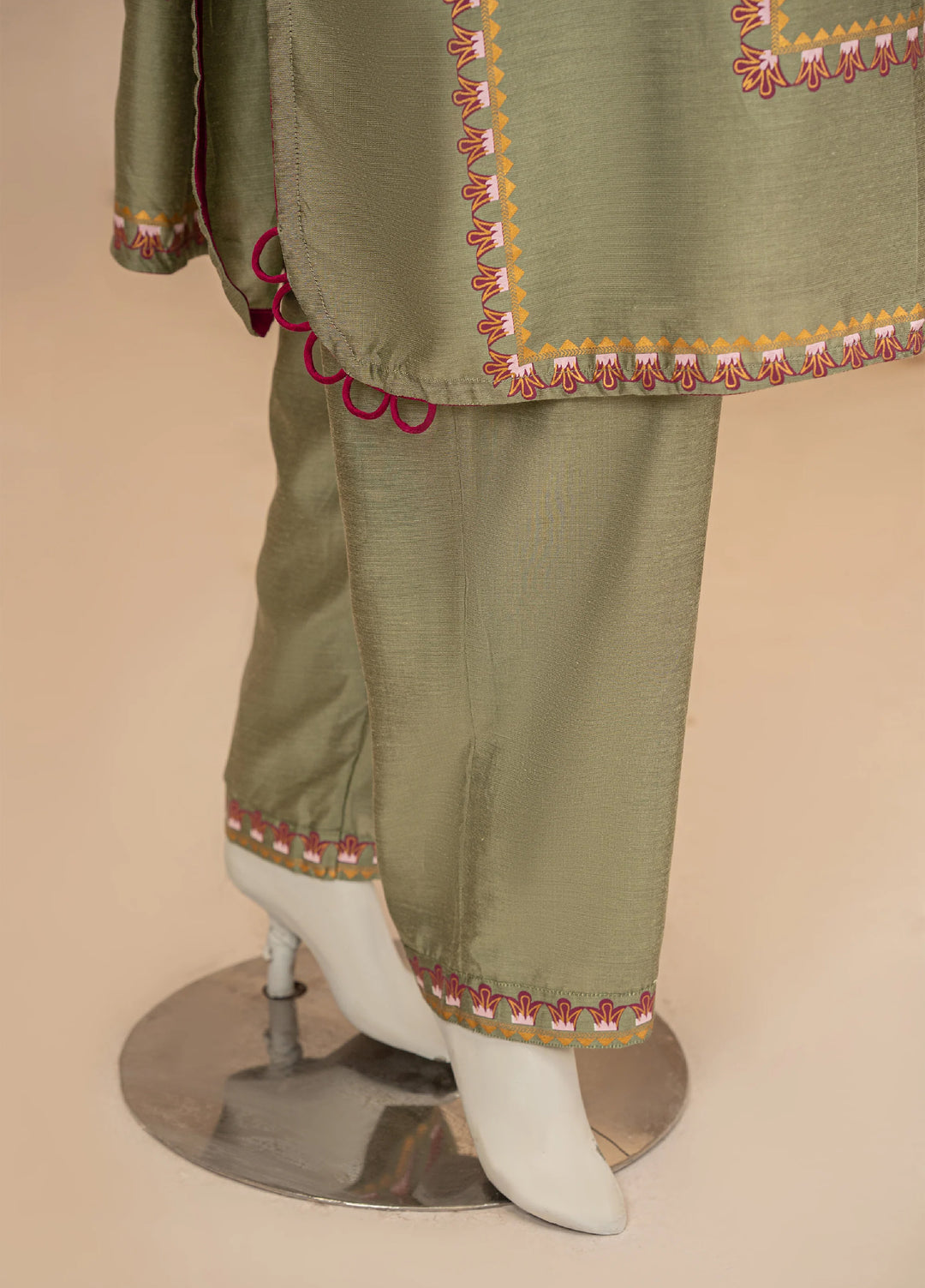 Riley Womens Pret 2 Piece Linen Matcha JRS2P - Winter Collection