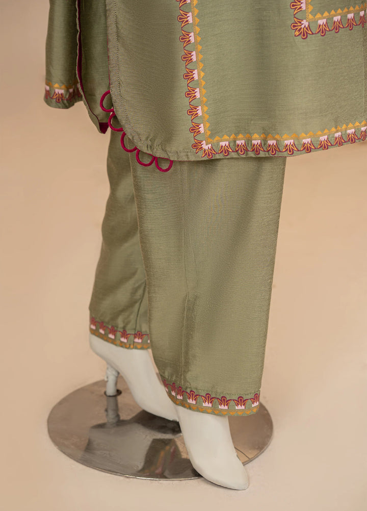 Riley Womens Pret 2 Piece Linen Matcha JRS2P - Winter Collection