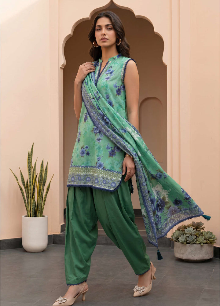 Zellbury Unstitched Printed Lawn 3 Piece Suit ZB26ULIV WUS26X38097 - Casual Collection