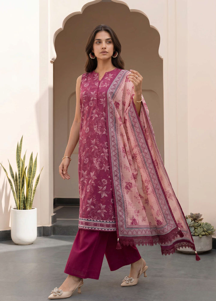 Zellbury Unstitched Printed Lawn 3 Piece Suit ZB26ULIV WUS26X38072 - Casual Collection