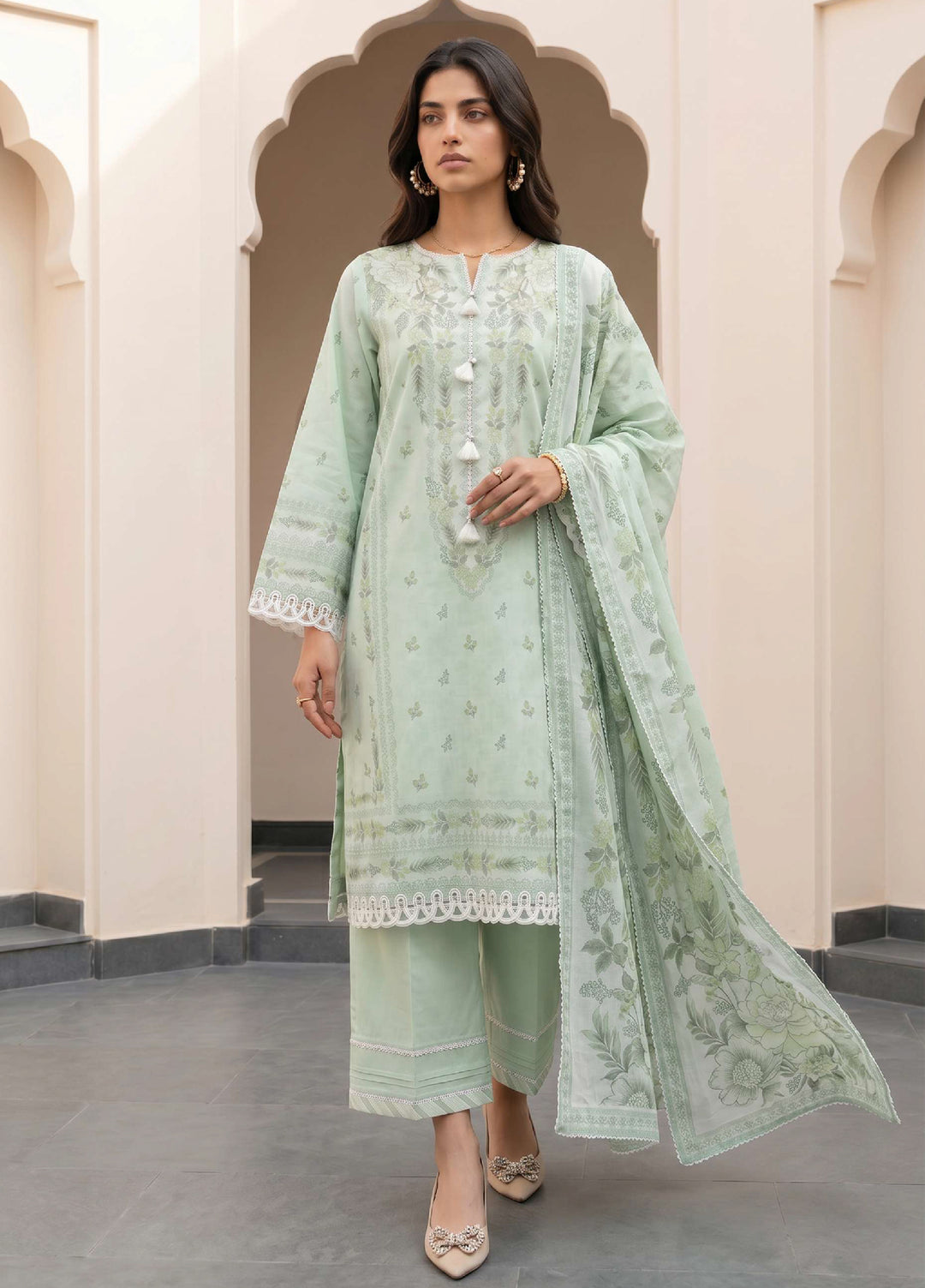 Zellbury Unstitched Printed Lawn 3 Piece Suit ZB26ULIV WUS26X31143 - Casual Collection