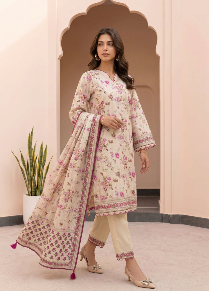 Zellbury Unstitched Printed Lawn 3 Piece Suit ZB26ULIV WUS26X38073 - Casual Collection