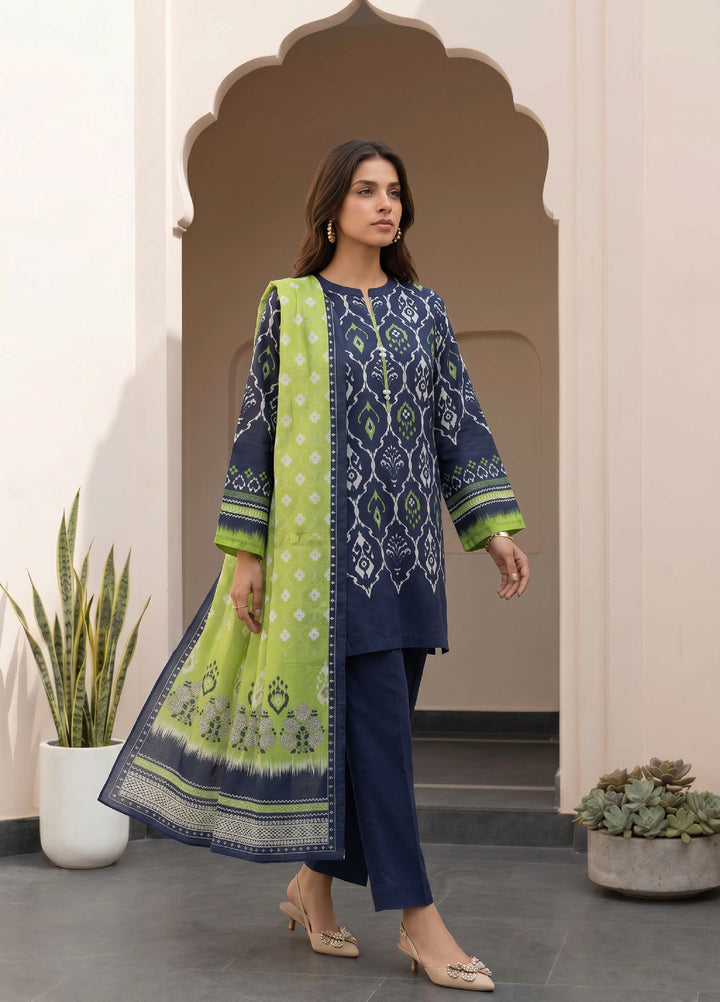 Zellbury Unstitched Printed Lawn 3 Piece Suit ZB26ULIV WUS26X38064 - Casual Collection