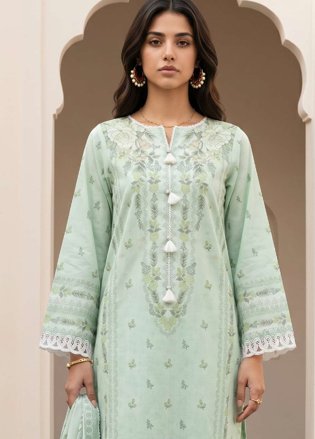 Zellbury Unstitched Printed Lawn 3 Piece Suit ZB26ULIV WUS26X31143 - Casual Collection