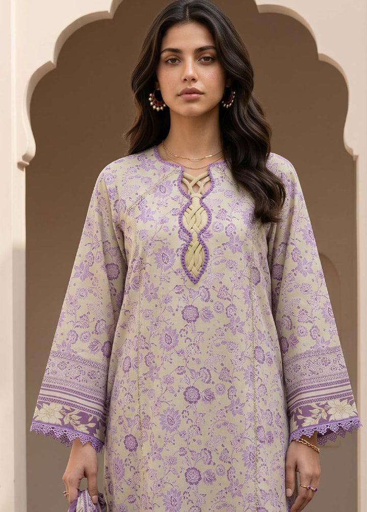 Zellbury Unstitched Printed Lawn 3 Piece Suit ZB26ULIV WUS26X38079 - Casual Collection