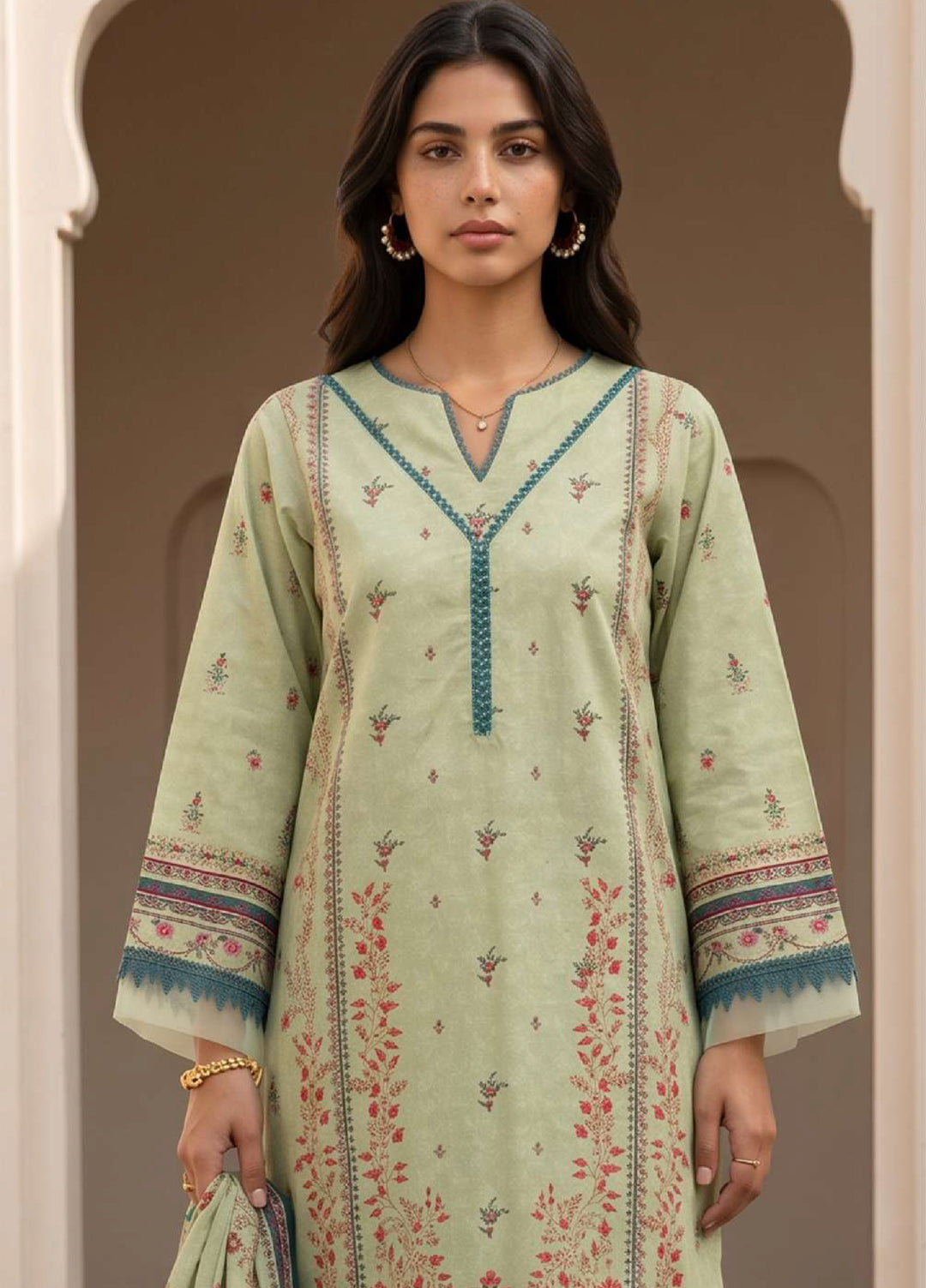 Zellbury Unstitched Printed Lawn 3 Piece Suit ZB26ULIV WUS26X38092 - Casual Collection