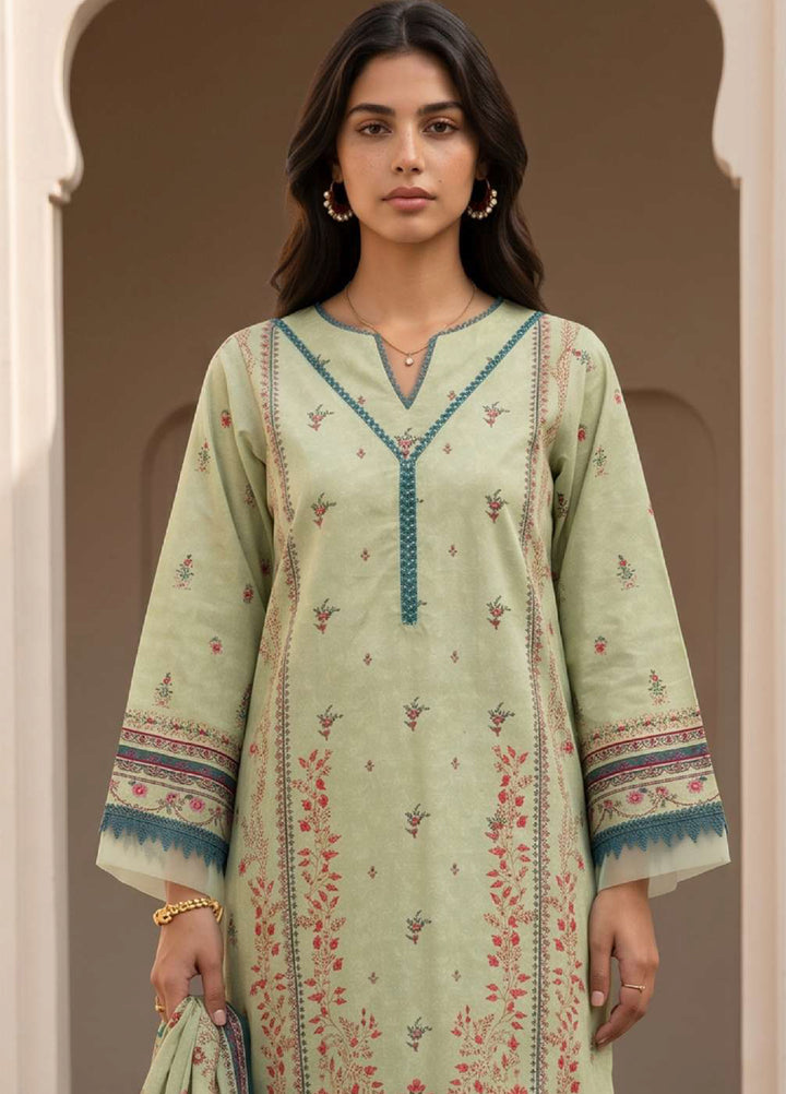Zellbury Unstitched Printed Lawn 3 Piece Suit ZB26ULIV WUS26X38092 - Casual Collection
